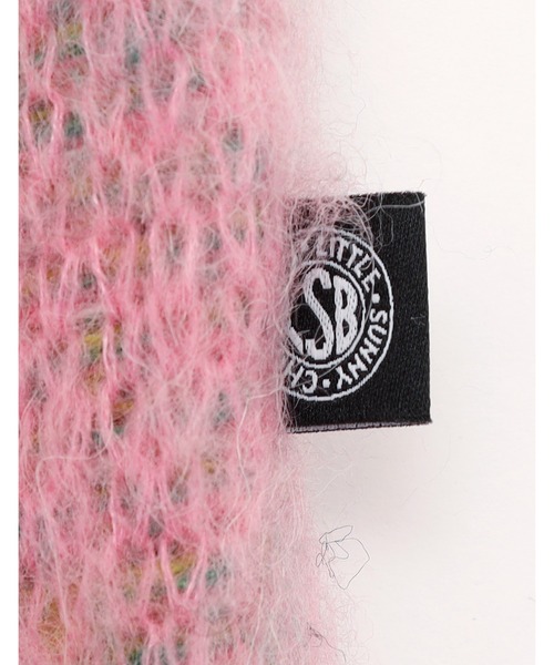 Little sunny bite(リトルサニーバイト)の「【Little sunny bite】floral knit(ニット/セーター・レディース・ブラック/ピンク・MEDIUM/SMALL)」の3枚目の写真