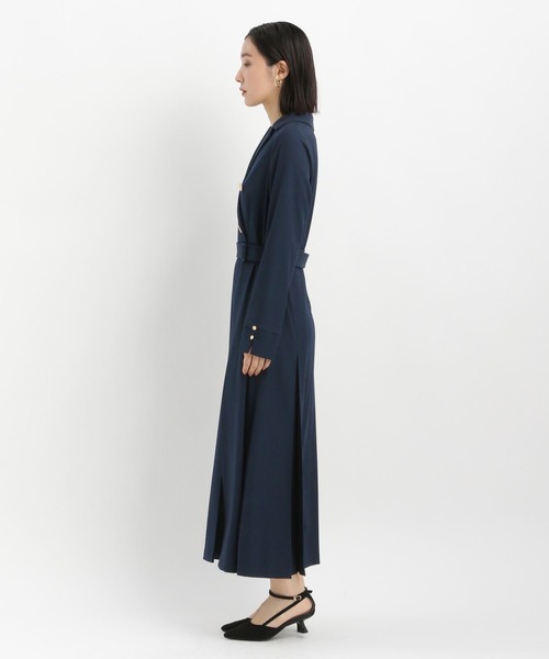 Andemiu(アンデミュウ)の「トレンチ風キンボタンワンピース644033(ワンピース・レディース・ベージュ/ネイビー/ライトグリーン・FREE)」の19枚目の写真
