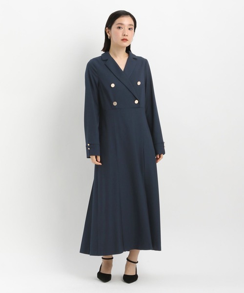Andemiu(アンデミュウ)の「トレンチ風キンボタンワンピース644033(ワンピース・レディース・ベージュ/ネイビー/ライトグリーン・FREE)」の21枚目の写真