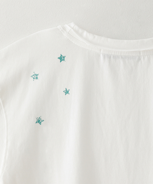 BLUESUNFLOWER（ブルーサンフラワー）の「ヴィンテージ90sスタークロップ半袖Tシャツ[ホワイト]（Tシャツ/カットソー・レディース・その他・MEDIUM/LARGE）」の7枚目の写真