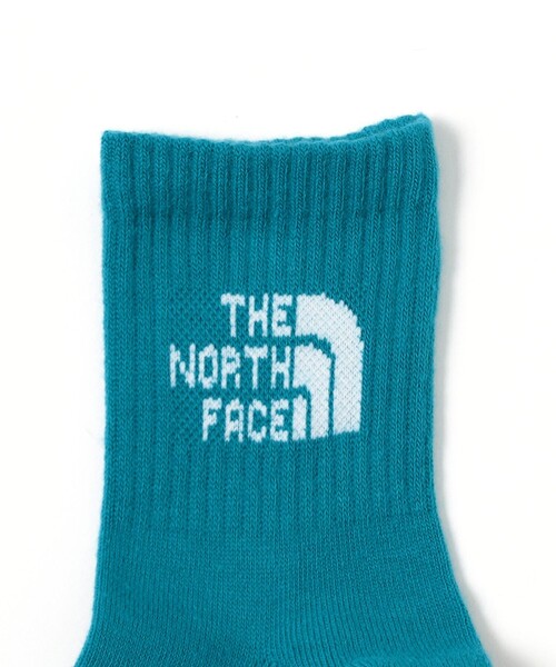 こども ビームス（コドモビームス）の「THE NORTH FACE / キッズ ジャカード ロゴ クルー ソックス 3P 2026SS（16～21cm）（ソックス/靴下・キッズ・その他1/その他・JM(16-18㎝）/JL(19-21㎝））」の3枚目の写真