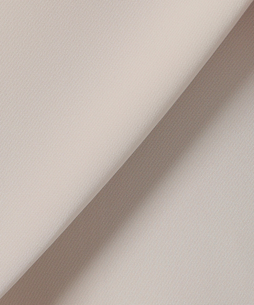 La TOTALITE（ラトータリテ）の「2WAYスリットジャケット（ノーカラージャケット・レディース・ベージュ/ネイビー/ライトグリーン・38/36）」の6枚目の写真