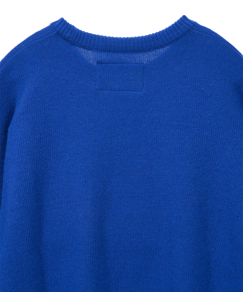 FROM ARLES（フロムアルル）の「90年代レトロロゴニット / BLUE（ニット/セーター・メンズ・ブルー・M/L）」の11枚目の写真
