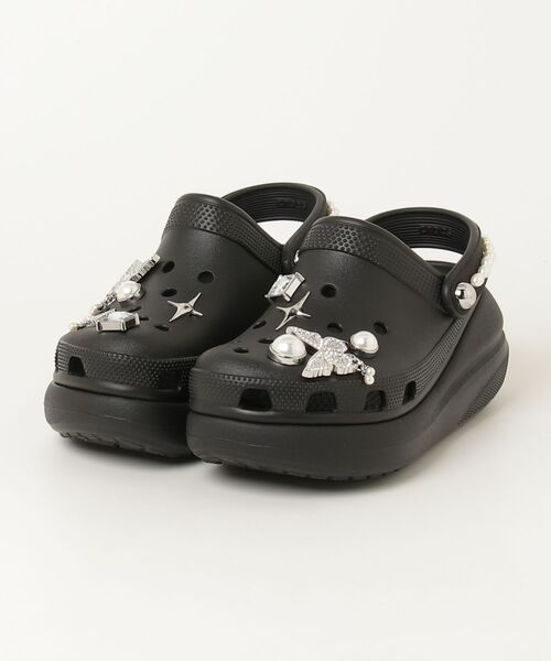 crocs（クロックス）の「クロックス crocs Crush Butterfly Jewel Clog（サンダル・レディース・ブラック・22.0cm/23.0cm/24.0cm/25.0cm/26.0cm）」の9枚目の写真