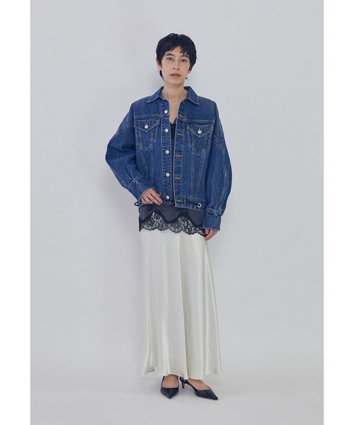 1er Arrondissement(プルミエアロンディスモン)の「ドルマンデニムジャケット(その他アウター・レディース・インディゴブルー・38/36)」の4枚目の写真