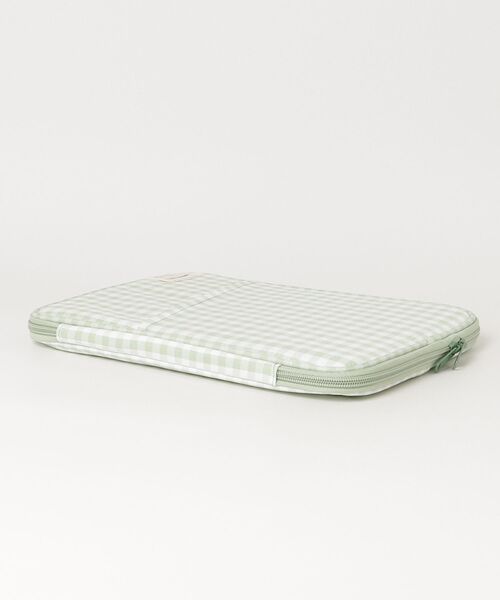 lit.Cy(リットシー)の「ギンガムチェック クッション タブレットケース PCケース 11inch 13inch 14inch(PC・タブレットケース・レディース・ブルー/ブラック/レッド/グリーン・11/13-14)」の6枚目の写真