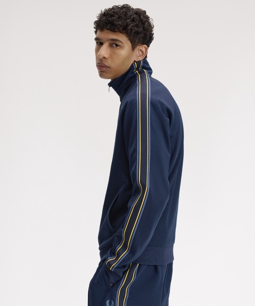 FRED PERRY（フレッドペリー）の「Tramline Tape Track Jacket／トラム