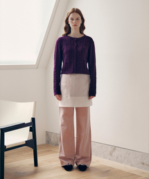 POCKET CARPENTER DENIM PANTS PINK
