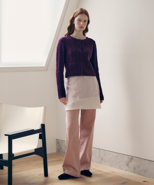 ROLAROLA(ロラロラ)の「POCKET CARPENTER DENIM PANTS PINK(デニムパンツ・レディース・ピンク・MEDIUM/SMALL)」の2枚目の写真