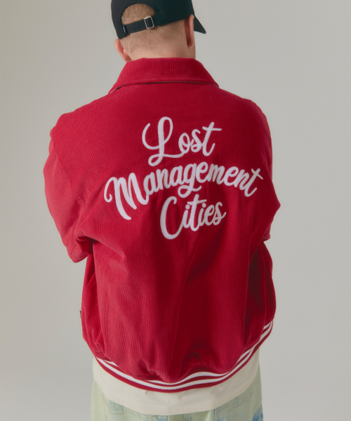 LMCの「CORDUROY VARSITY JACKET red（スタジャン・メンズ・その他・S/M/L）」の3枚目の写真