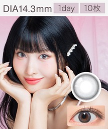 SIE.（シー）の「SIE. 1day ムーンソーダ （10枚入り）（コンタクトレンズ・カラコン）」