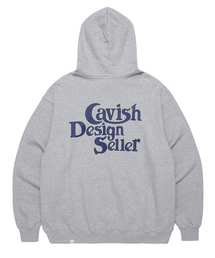 Cavish（カビシ）の「SELLER LOGO HOODIE GREY(CV2BFUM400A)（パーカー）」
