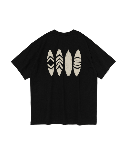 CARGOBROS（カーゴブロス）の「トラベルラインサーフ半袖Tシャツ(ブラック)（Tシャツ/カットソー・メンズ・その他・2XL/XL/S/M/L）」の3枚目の写真