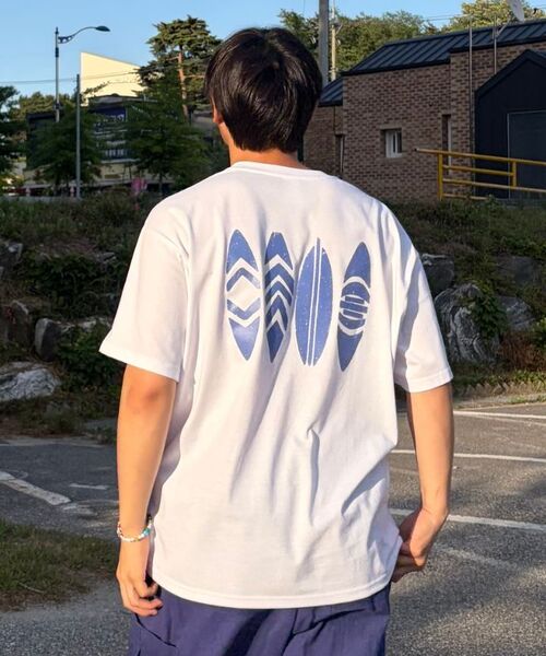 CARGOBROS（カーゴブロス）の「トラベルラインサーフ半袖Tシャツ(ブラック)（Tシャツ/カットソー・メンズ・その他・2XL/XL/S/M/L）」の7枚目の写真