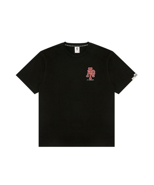 AAPE BY A BATHING APE(エーエイプバイアベイシングエイプ)の「AAPE BASIC TEE(Tシャツ/カットソー・メンズ・ブラック/ホワイト・X-LARGE/XX-LARGE/MEDIUM/LARGE/SMALL)」の2枚目の写真