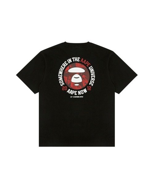 AAPE BY A BATHING APE(エーエイプバイアベイシングエイプ)の「AAPE BASIC TEE(Tシャツ/カットソー・メンズ・ブラック/ホワイト・X-LARGE/XX-LARGE/MEDIUM/LARGE/SMALL)」の5枚目の写真