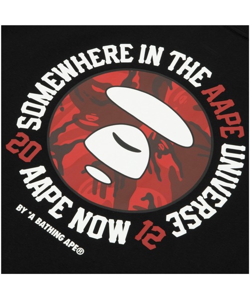 AAPE BY A BATHING APE(エーエイプバイアベイシングエイプ)の「AAPE BASIC TEE(Tシャツ/カットソー・メンズ・ブラック/ホワイト・X-LARGE/XX-LARGE/MEDIUM/LARGE/SMALL)」の7枚目の写真