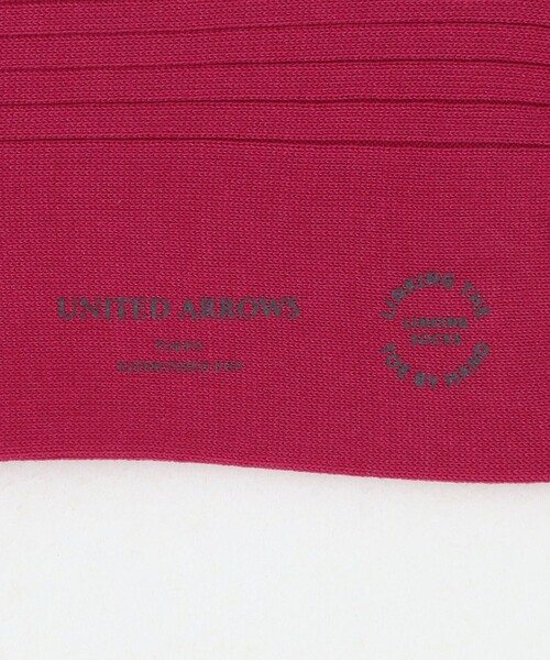 UNITED ARROWS(ユナイテッドアローズ)の「カラー リブソックス(ソックス/靴下・メンズ・パープル/オレンジ/オフホワイト/ケリーグリーン/ロイヤルブルー/レッド・FREE)」の11枚目の写真