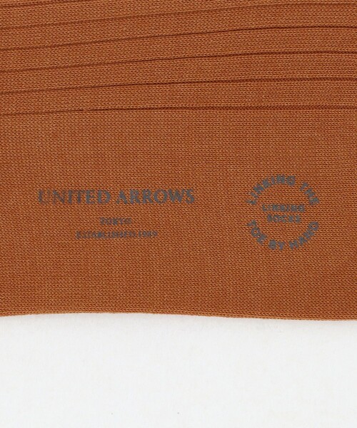 UNITED ARROWS(ユナイテッドアローズ)の「カラー リブソックス(ソックス/靴下・メンズ・パープル/オレンジ/オフホワイト/ケリーグリーン/ロイヤルブルー/レッド・FREE)」の13枚目の写真