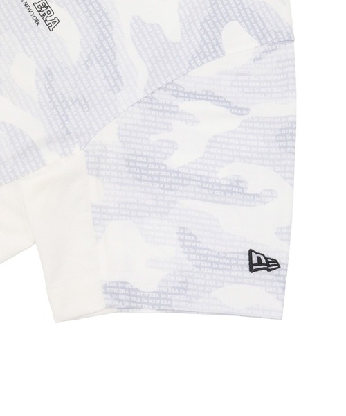 NEW ERA(ニューエラ)の「ニューエラゴルフ ミッドネック半袖Tシャツ カモ柄(ポロシャツ・メンズ・ブラック/ホワイト・XL/L/M/S/XXL)」の14枚目の写真