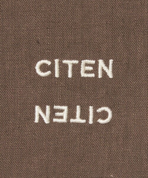 CITEN（シテン）の「＜CITEN＞リネンコットンオープンカラーシャツ（シャツ/ブラウス・メンズ・ブラウン/ケリーグリーン/ライラック/ナチュラル/ブラック・M/L）」の11枚目の写真