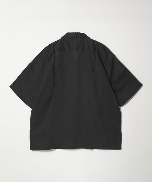 CITEN（シテン）の「＜CITEN＞リネンコットンオープンカラーシャツ（シャツ/ブラウス・メンズ・ブラウン/ケリーグリーン/ライラック/ナチュラル/ブラック・M/L）」の14枚目の写真