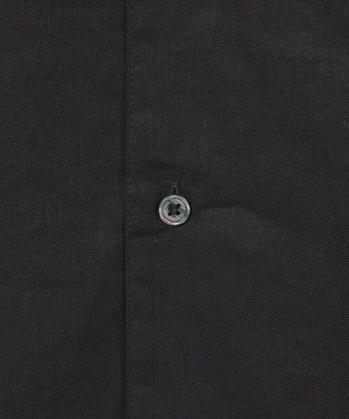 CITEN（シテン）の「＜CITEN＞リネンコットンオープンカラーシャツ（シャツ/ブラウス・メンズ・ブラウン/ケリーグリーン/ライラック/ナチュラル/ブラック・M/L）」の16枚目の写真