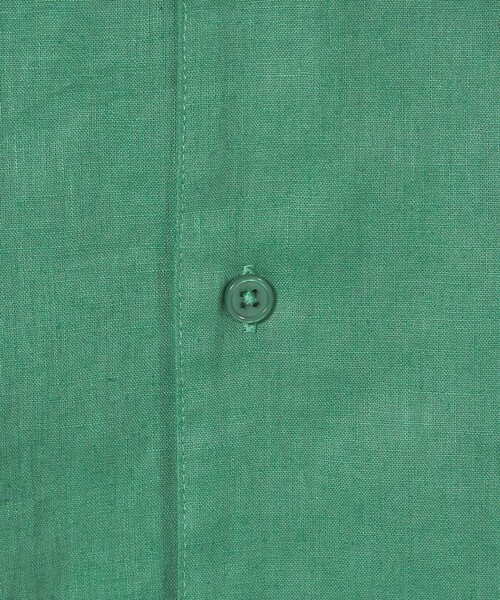 CITEN（シテン）の「＜CITEN＞リネンコットンオープンカラーシャツ（シャツ/ブラウス・メンズ・ブラウン/ケリーグリーン/ライラック/ナチュラル/ブラック・M/L）」の22枚目の写真