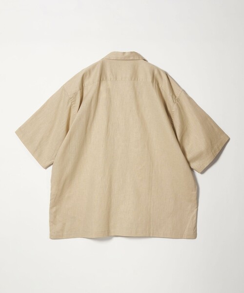CITEN(シテン)の「<CITEN>リネンコットンオープンカラーシャツ(シャツ/ブラウス・メンズ・ブラウン/ケリーグリーン/ライラック/ナチュラル/ブラック・M/L)」の21枚目の写真