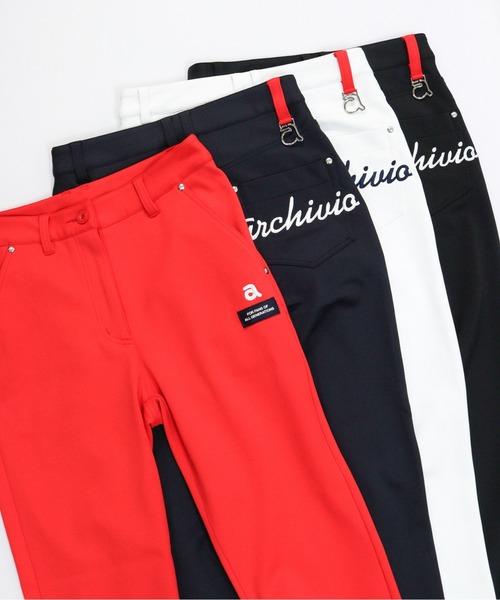 archivio(アルチビオ)の「<LADIES>UV速乾ストレッチポンチパンツ(その他パンツ・レディース・ブラック/ホワイト/レッド/ネイビー・L/M/S)」の6枚目の写真