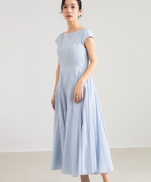 MARIHA(マリハ)の「MARIHA / 月の夢 ワンピース ソリッド(ワンピース・レディース・ライトブルー/ブラック・38S/36S)」の3枚目の写真