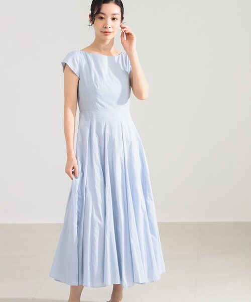 MARIHA(マリハ)の「MARIHA / 月の夢 ワンピース ソリッド(ワンピース・レディース・ライトブルー/ブラック・38S/36S)」の4枚目の写真