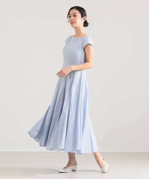 MARIHA(マリハ)の「MARIHA / 月の夢 ワンピース ソリッド(ワンピース・レディース・ライトブルー/ブラック・38S/36S)」の5枚目の写真