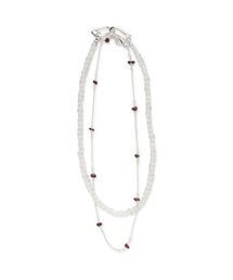 MIESROHE（ミースロエ）の「ダブルビーズネックレス（ネックレス）」