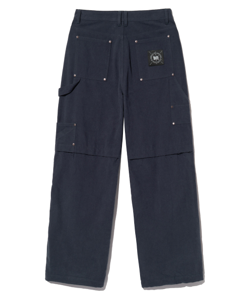 BROWNBREATH（ブラウンブレス）の「W TAG LAYERED PANTS - NAVY（その他パンツ・レディース・その他・S/M）」の2枚目の写真
