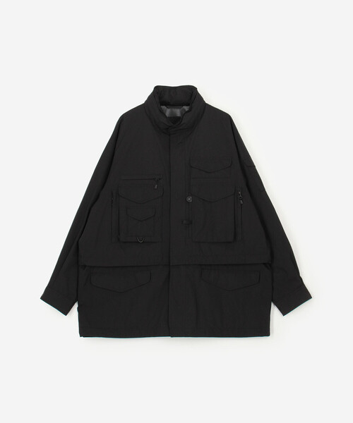 DAIWA PIER39（ダイワピア39）の「DAIWA PIER39 | WINDSTOPPER PERFECT MIL FIELD 2WAY JACKET MEN（ナイロンジャケット・メンズ・ブラック/ブラウン系その他・M/L）」の2枚目の写真