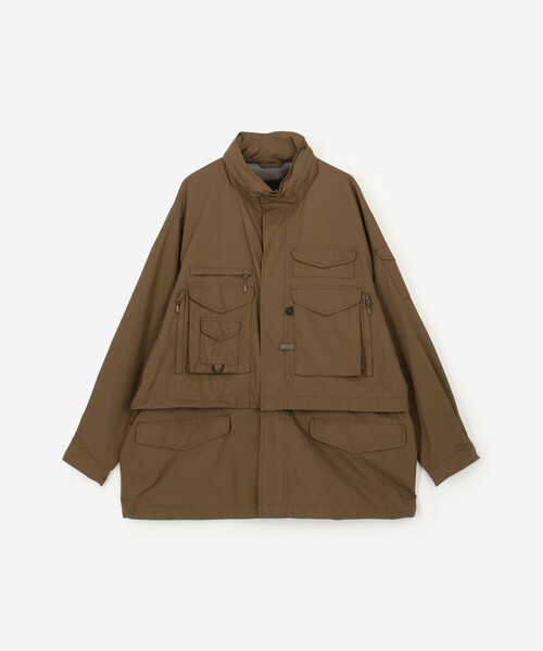 DAIWA PIER39（ダイワピア39）の「DAIWA PIER39 | WINDSTOPPER PERFECT MIL FIELD 2WAY JACKET MEN（ナイロンジャケット・メンズ・ブラック/ブラウン系その他・M/L）」の12枚目の写真