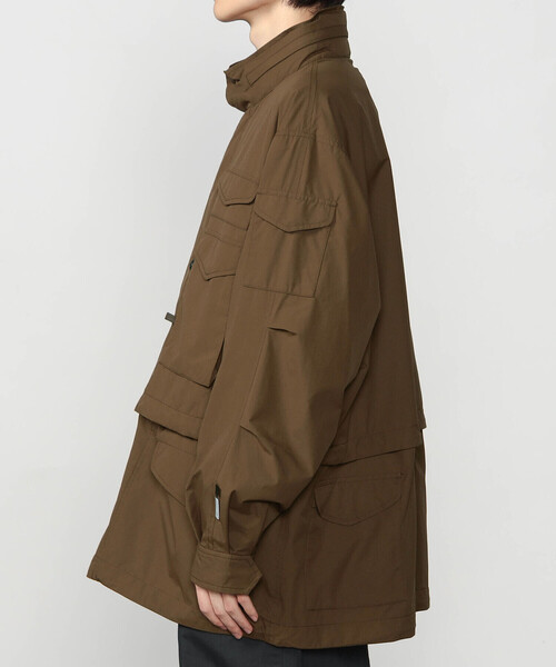 DAIWA PIER39（ダイワピア39）の「DAIWA PIER39 | WINDSTOPPER PERFECT MIL FIELD 2WAY JACKET MEN（ナイロンジャケット・メンズ・ブラック/ブラウン系その他・M/L）」の10枚目の写真