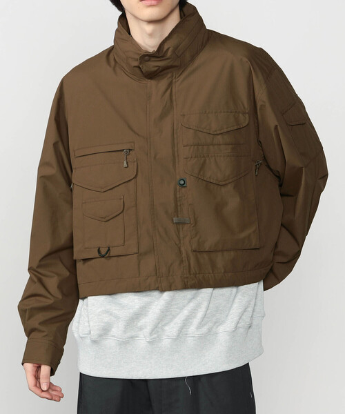 DAIWA PIER39（ダイワピア39）の「DAIWA PIER39 | WINDSTOPPER PERFECT MIL FIELD 2WAY JACKET MEN（ナイロンジャケット・メンズ・ブラック/ブラウン系その他・M/L）」の7枚目の写真