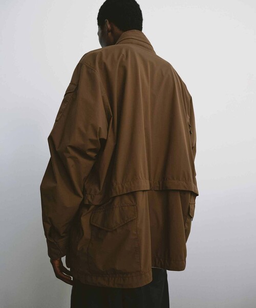 DAIWA PIER39（ダイワピア39）の「DAIWA PIER39 | WINDSTOPPER PERFECT MIL FIELD 2WAY JACKET MEN（ナイロンジャケット・メンズ・ブラック/ブラウン系その他・M/L）」の3枚目の写真