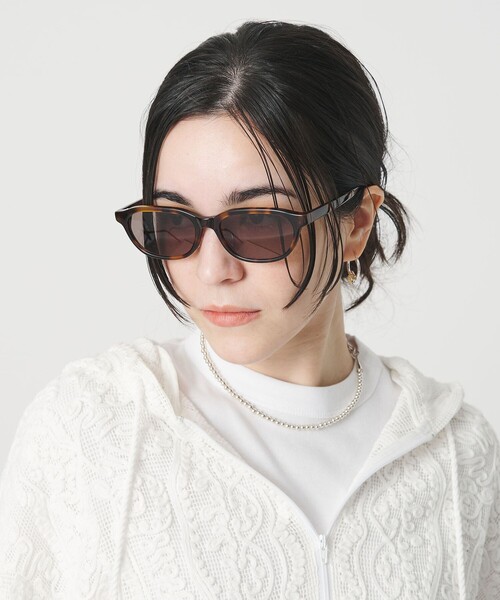 A.D.S.R.（エーディーエスアール）の「＜A.D.S.R.＞GASPAR サングラス（サングラス・レディース・ブラック/ダークブラウン・FREE）」の2枚目の写真