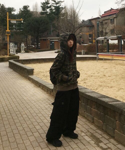 S'EST(エスイーエスティー)の「Solaris Camo Hoodie Zip Up Khaki(パーカー・メンズ・カーキ・SMALL/LARGE/MEDIUM)」の11枚目の写真