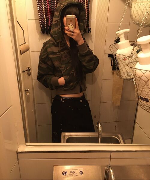 S'EST(エスイーエスティー)の「Solaris Camo Hoodie Zip Up Khaki(パーカー・メンズ・カーキ・SMALL/LARGE/MEDIUM)」の2枚目の写真