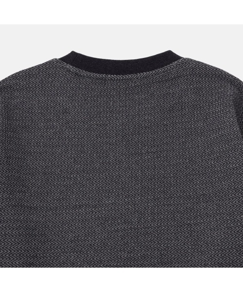 Timberland（ティンバーランド）の「【TOKYO DESIGN COLLECTIVE】ヘリンボーン クルー スウェットシャツ ユニセックス（スウェット・メンズ・ネイビー・LARGE/MEDIUM/SMALL/X-LARGE）」の5枚目の写真