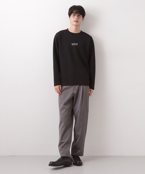 THE SHOP TK (ザ ショップ ティーケー )の「【さりげないワンポイント】ダンボール刺繍スウェット 洗濯機OK(Tシャツ/カットソー・メンズ・オフホワイト/ブラック/ベビーピンク・03/02/04)」の13枚目の写真