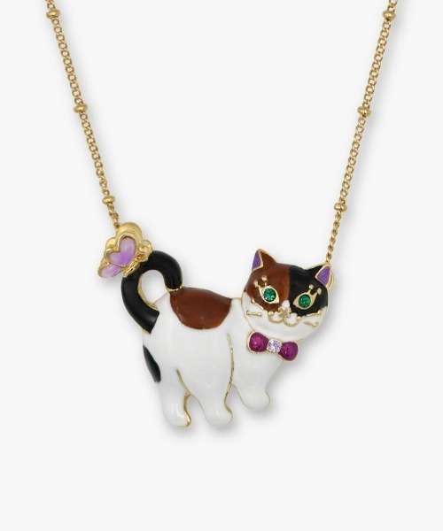 三毛ティティモチーフ ネックレス（ネックレス）｜ANNA SUI（アナスイ 