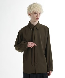 HARE | 【SET UP対応】ドライカルゼボウタイシャツ(HARE)(シャツ/ブラウス)