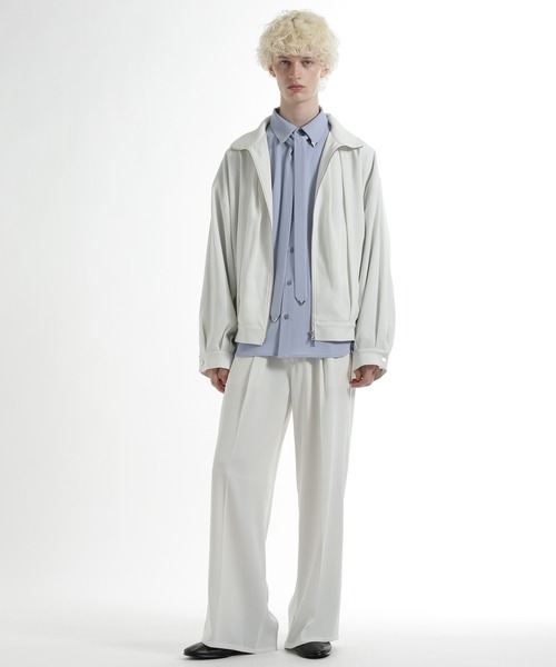 HARE（ハレ）の「【SET UP対応】ドライカルゼボウタイシャツ(HARE)（シャツ/ブラウス・メンズ・ホワイト/ブルー/ブラック/ブラウン・FREE）」の13枚目の写真