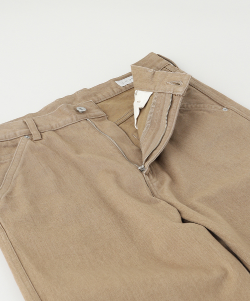 ENCOMING（インカミング）の「ENCOMING（インカミング）ENST DENIM TROUSER（デニムパンツ・メンズ・ベージュ・30/32）」の5枚目の写真