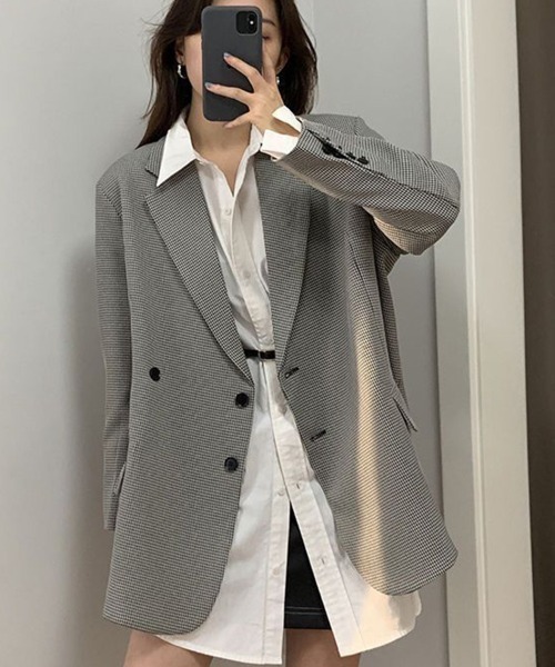 Flugge（フラッジー）の「チュニック長袖シャツ（シャツ/ブラウス・レディース・ホワイト/ブルー・LARGE/MEDIUM）」の4枚目の写真